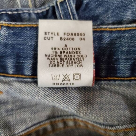 Lucky Brand Sz 8/29 Stretch Easy Rider Denim Capri - Picture 10 of 12